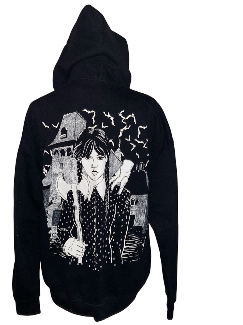 Wednesday Adams Black Hoodie